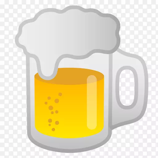 啤酒杯汉堡包表情符号Noto字体-啤酒