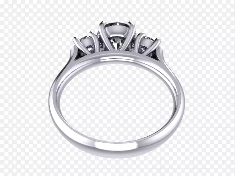 订婚戒指钻石切割公主切割戒指