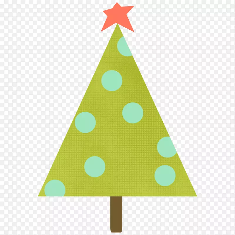 圣诞树剪贴画-圣诞节