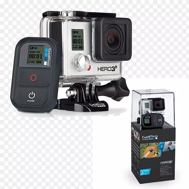 GoPro Hero3黑色版照相机GoPro Hero3+黑色版GoPro Hero3+银色版-照相机