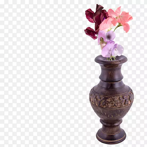 花瓶木雕装饰工艺花瓶