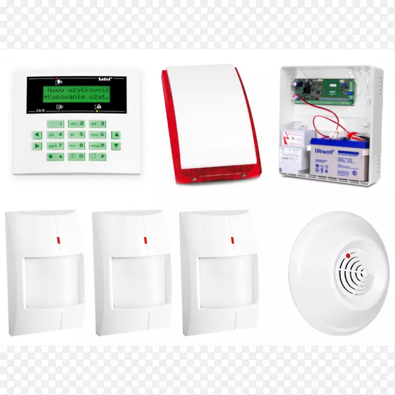 住宅公寓安全警报器和系统运动传感器报警装置-房子