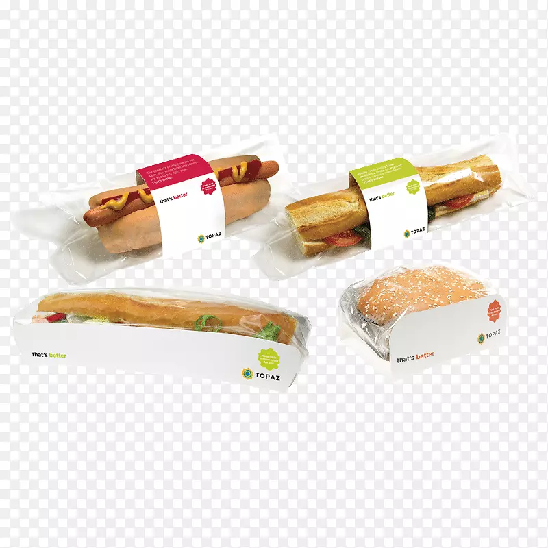 Baguette nevpak纸包装和标签食品包装