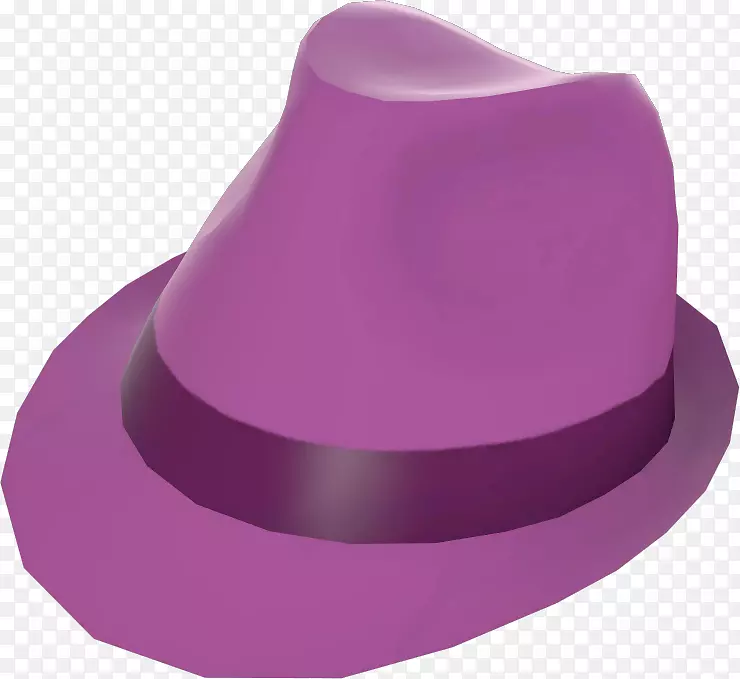 紫-紫软呢帽