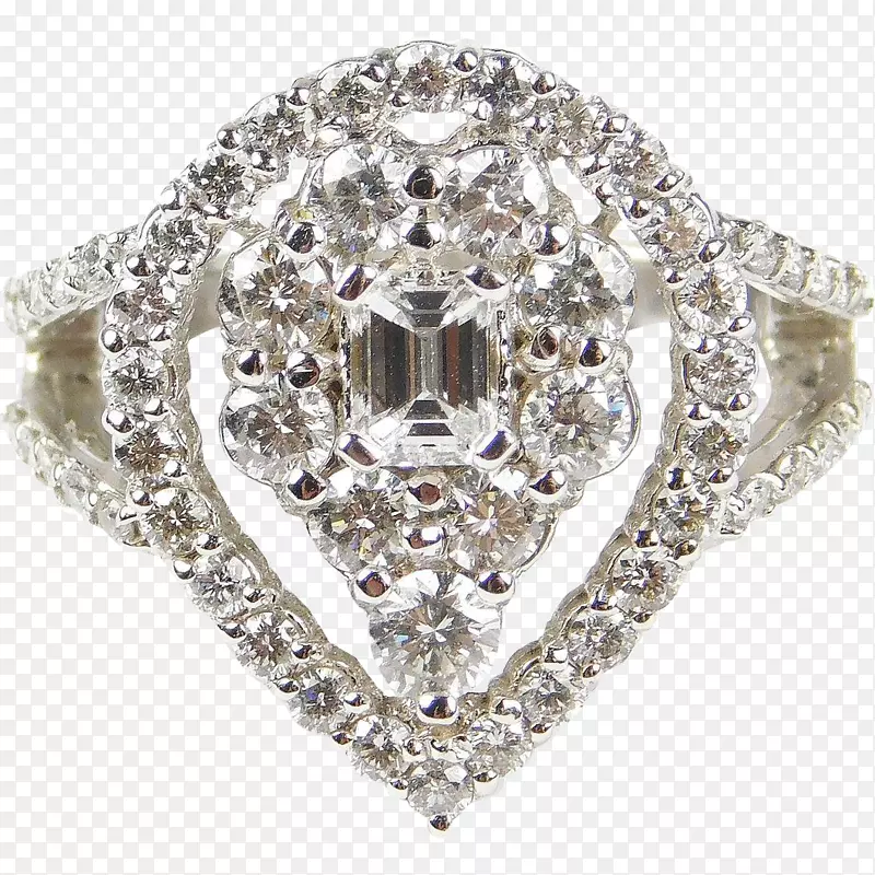 订婚戒指珠宝金钻石戒指