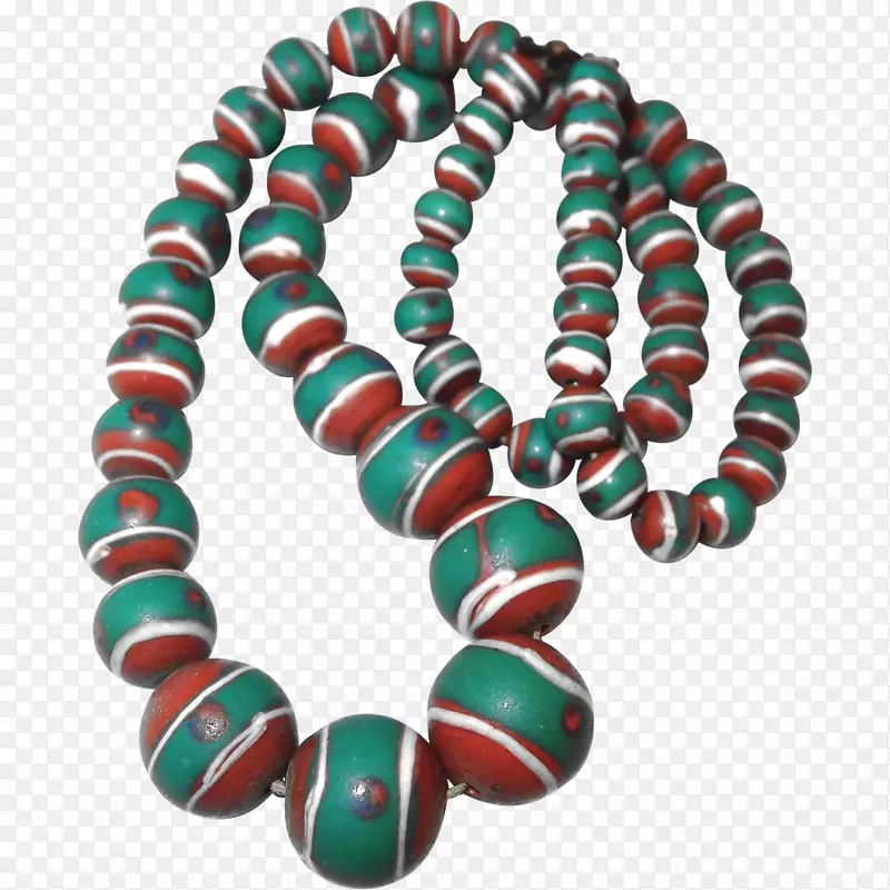 绿松石珠项链手镯项链