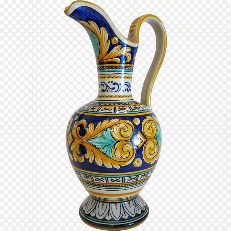 花瓶陶瓷陶罐钴蓝花瓶
