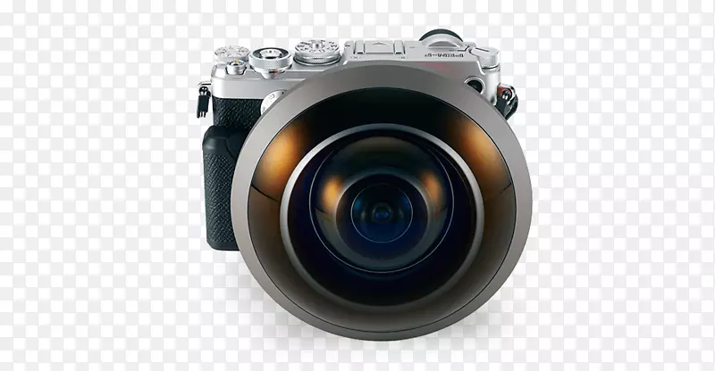 微型三分系统鱼眼镜头超广角镜头照相机