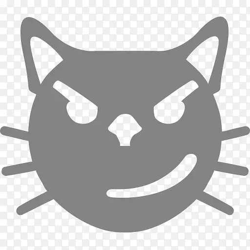 猫表情微笑-猫