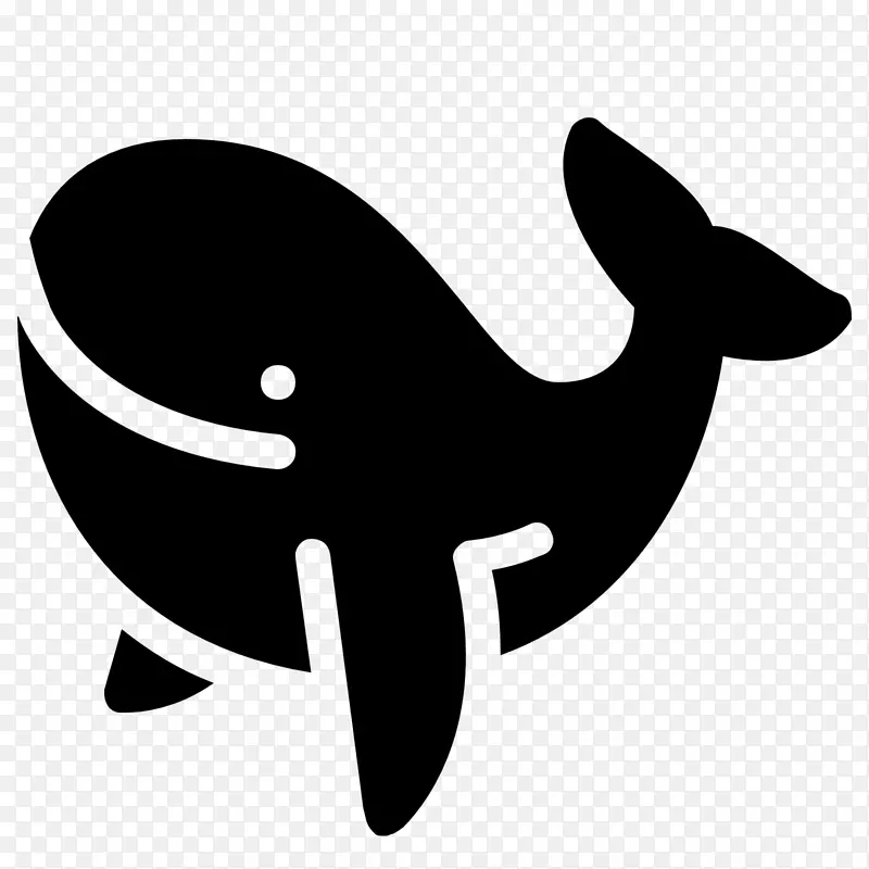 海洋驼背鲸观看计算机图标-鲸鱼