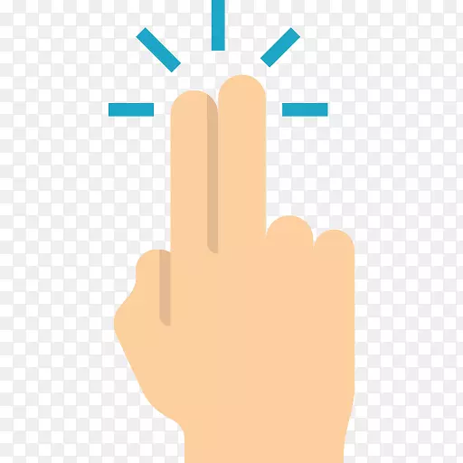 手势电脑图标拇指手