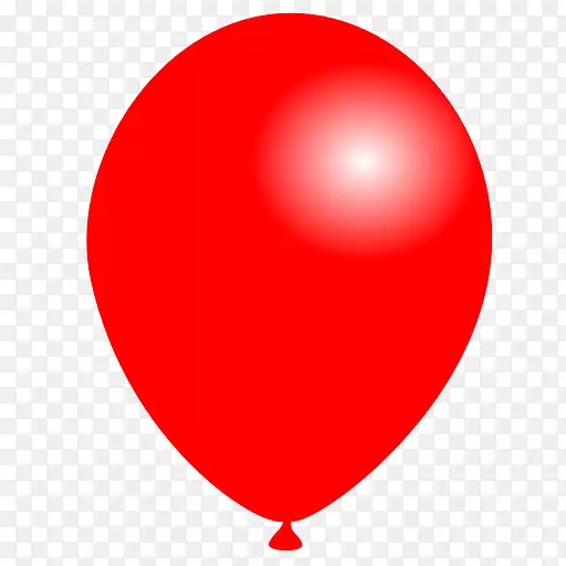 玩具气球Amazon.com红色和蓝色儿童气球