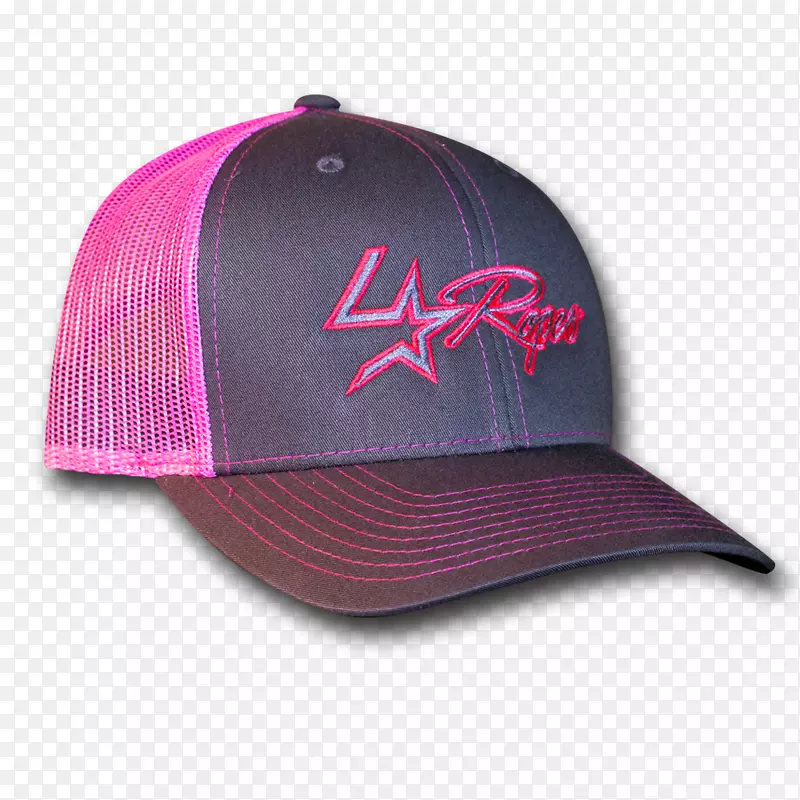 棒球帽网帽粉红色棒球帽
