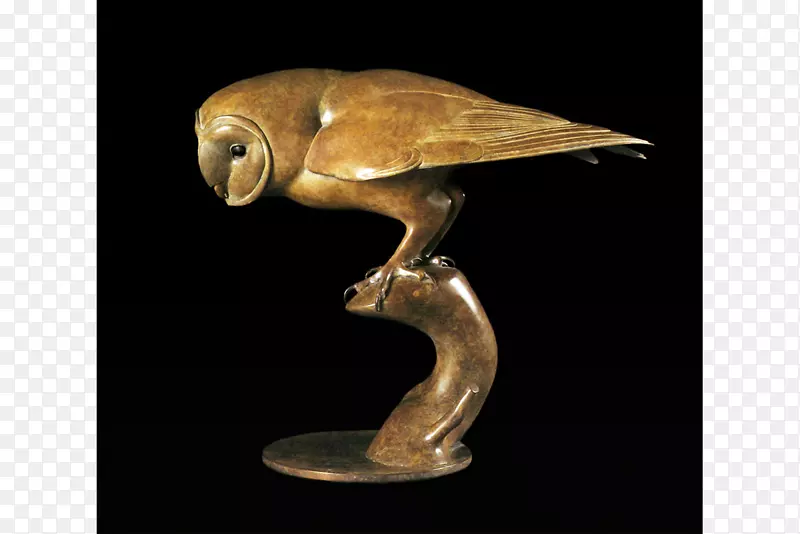 青铜雕塑猫头鹰雕像-猫头鹰