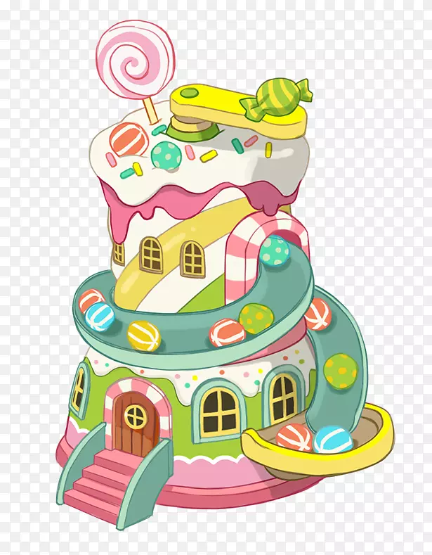 生日蛋糕装饰-蛋糕