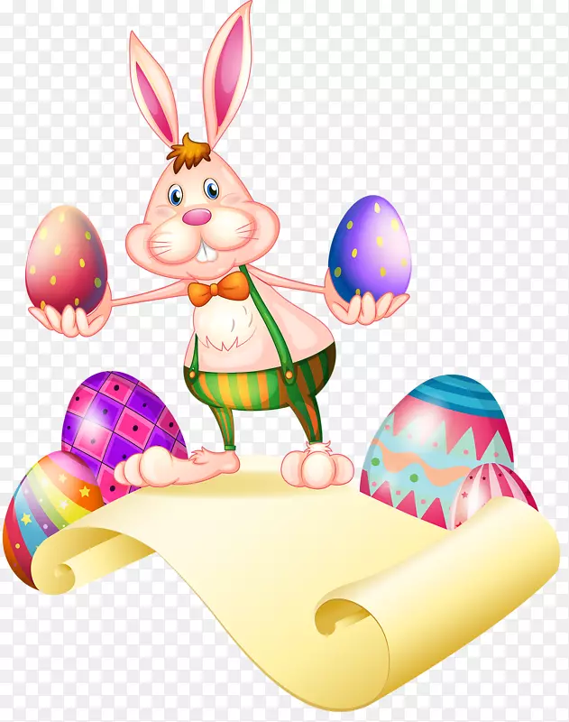 复活节兔子皇室-免费剪贴画-复活节