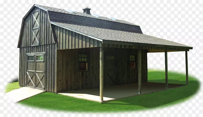 棚瘦到格姆布勒谷仓杆建筑框架-谷仓