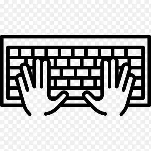 计算机键盘计算机图标封装PostScript-计算机