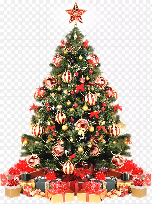 圣诞装饰圣诞树装饰礼物-圣诞树