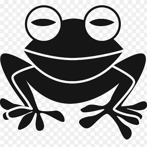 蟾蜍树蛙动画剪贴画青蛙