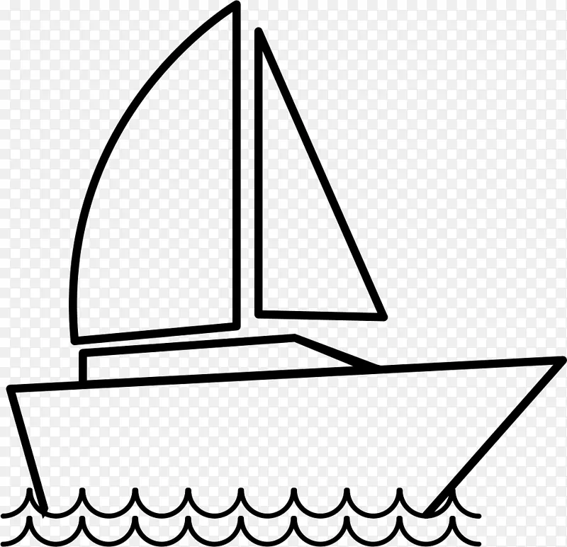 帆船，船舶，电脑图标，游艇
