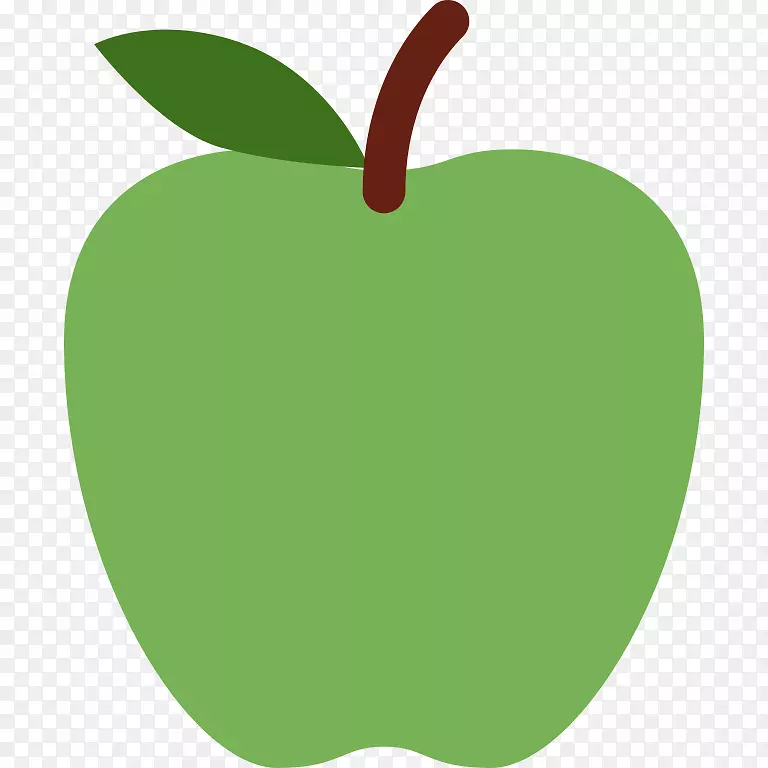苹果彩色表情符号剪贴画-苹果