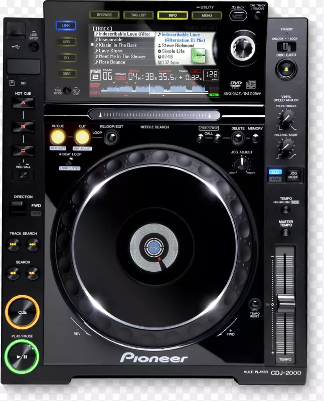 CDJ-2000先驱DJ DJM音频