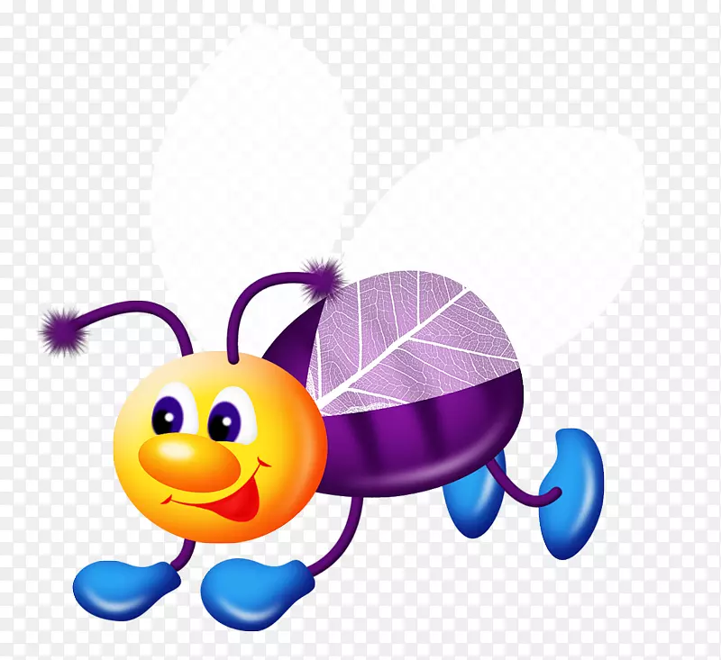 昆虫蜂画剪贴画-昆虫
