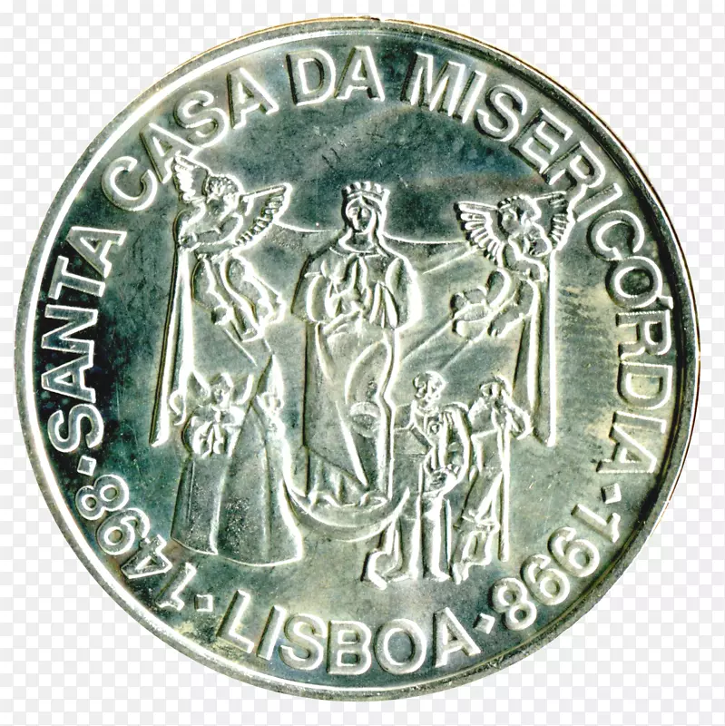 金币奎纳斯葡萄牙铜牌中心，里约热内卢-硬币