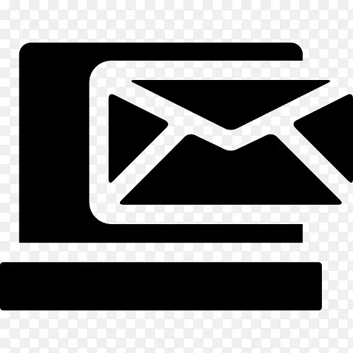 电子邮件计算机图标web托管服务符号-电子邮件