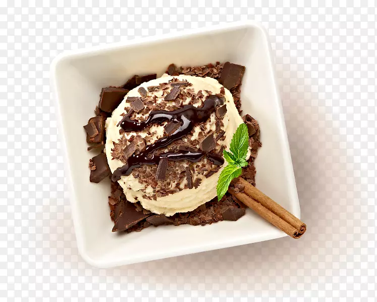 巧克力冰淇淋巧克力布朗尼吃得更好