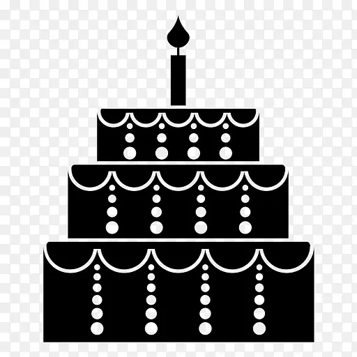 生日蛋糕纸杯蛋糕电脑图标剪贴画蛋糕