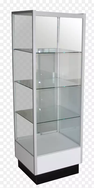 展示柜玻璃架柜商务玻璃