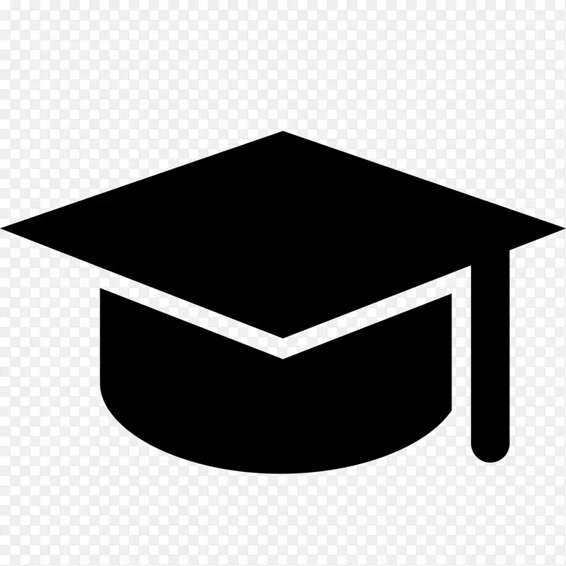 计算机图标毕业典礼广场学术帽学生-学生