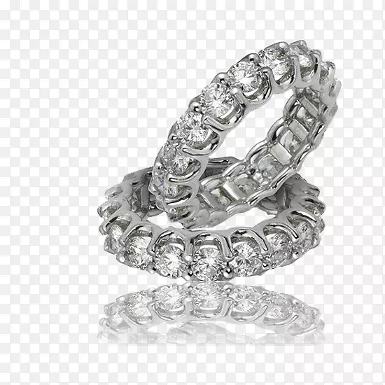 永恒戒指珠宝钻石结婚戒指