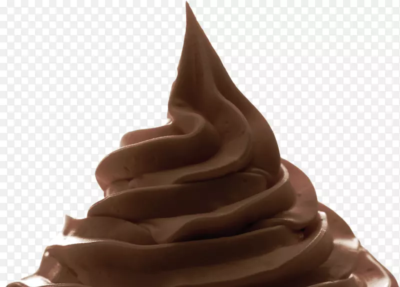 巧克力冰淇淋冷冻酸奶巧克力布朗尼冰淇淋