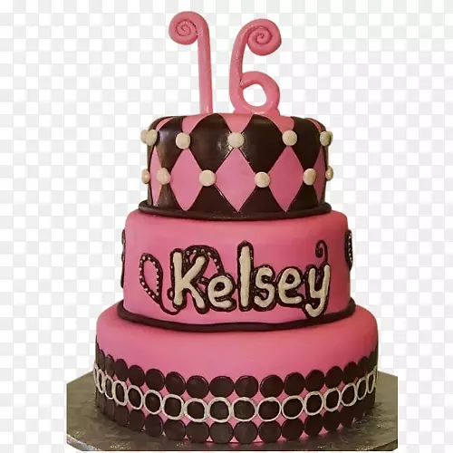 生日蛋糕甜蜜十六公主蛋糕托-生日