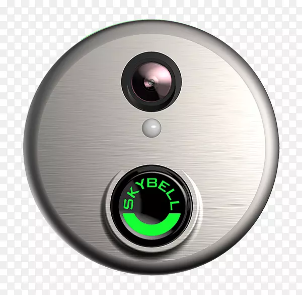 门铃和钟声摄像机运动检测Alarm.com wi-fi摄像头