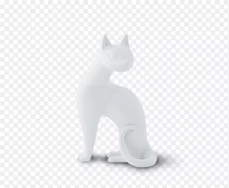 胡须猫动物雕像狗猫
