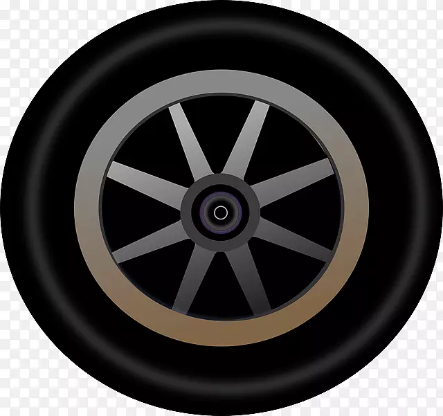 汽车轮缘剪贴画-汽车