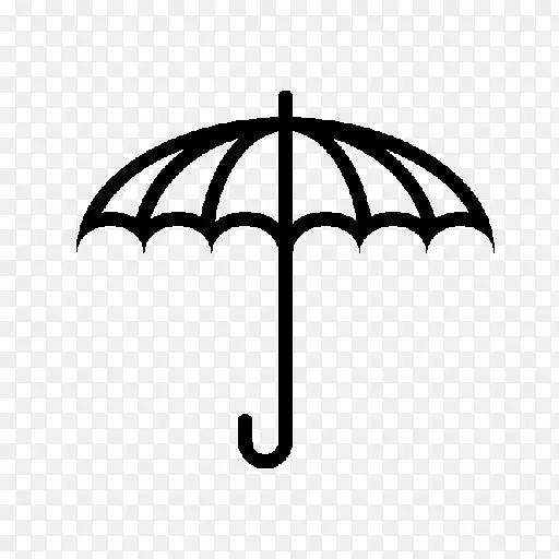 雨伞电脑图标符号雨伞