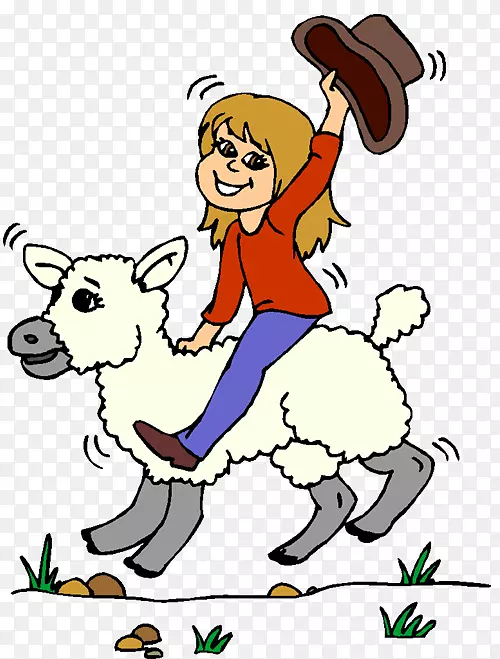 羊肉和羊肉-免费剪贴画-绵羊