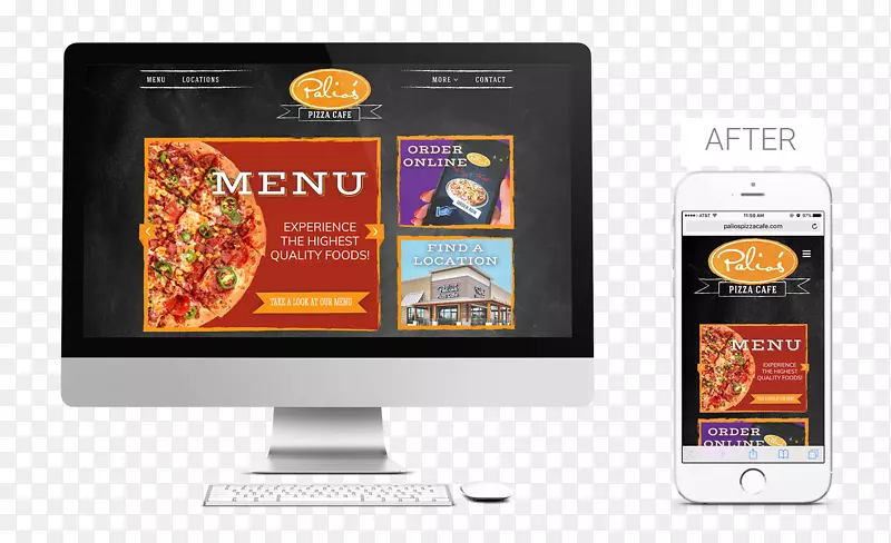 网页设计披萨咖啡厅-网页设计