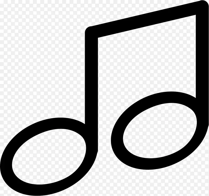 符号计算机图标音乐音符剪贴画符号