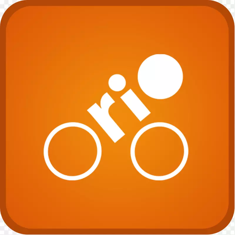 里约热内卢橙色山地自行车里约移动电话