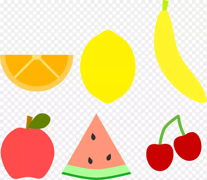 多种水果Inkscape剪贴画