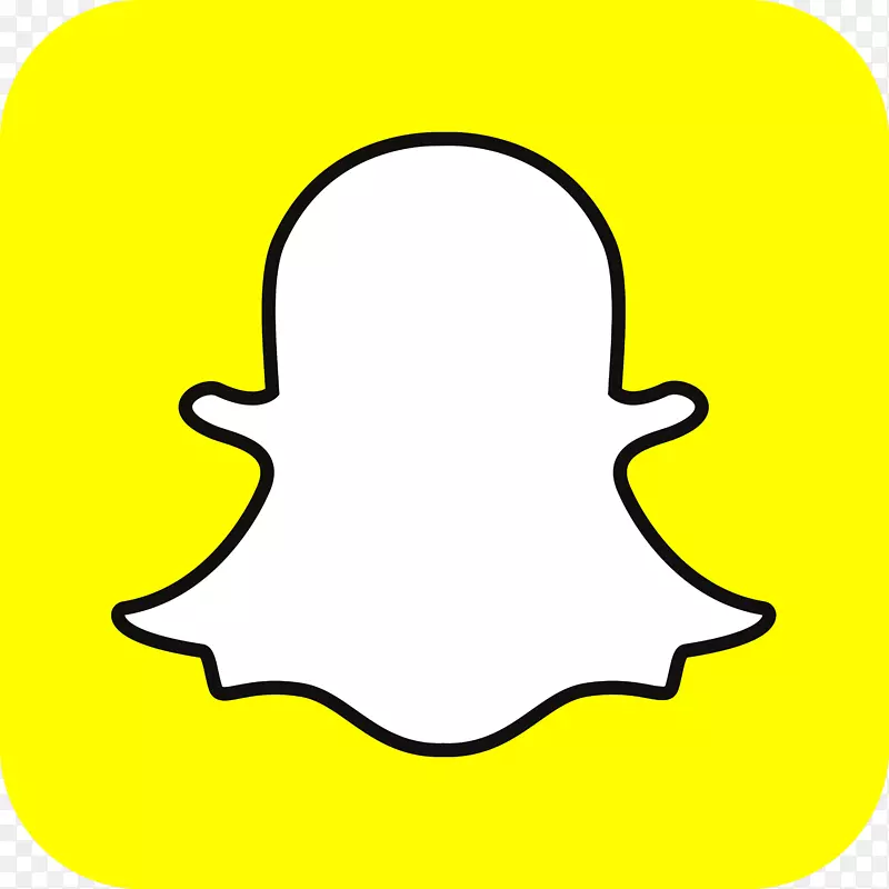Snapchat徽标社交媒体Kik信使广告-Snapchat