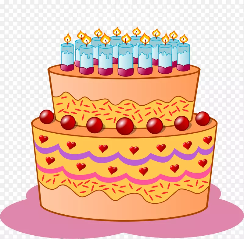 生日蛋糕结婚蛋糕巧克力蛋糕剪贴画结婚蛋糕