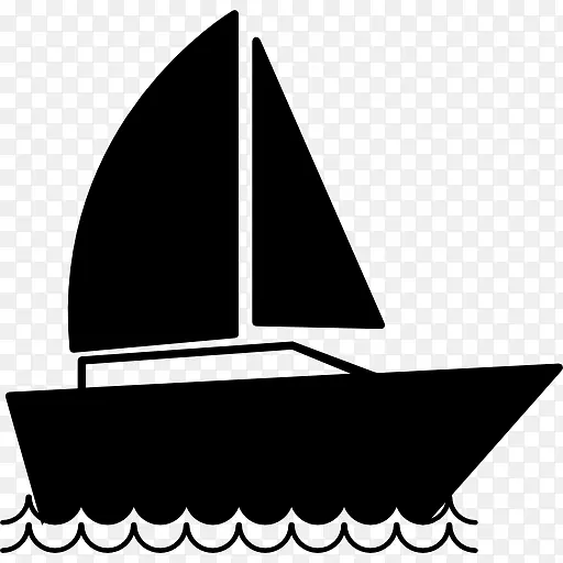帆船计算机图标符号帆船