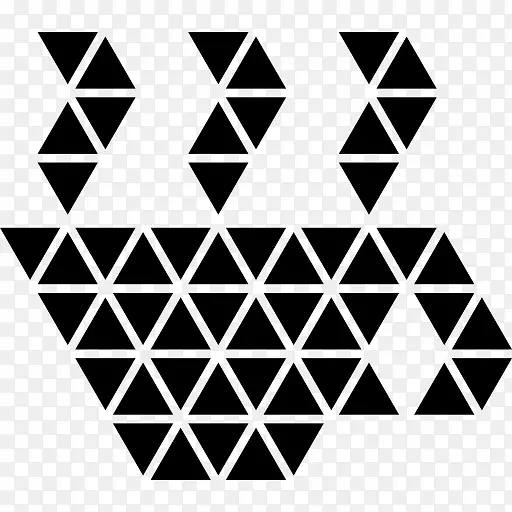 计算机图标形状多边形三角形形状